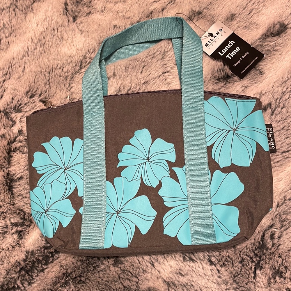 Blue and Gray Lunch Box